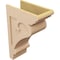 Ekena Millwork 9"W x 18"D x 27"H Classic Mayflower Rough Cedar Woodgrain TimberThane Corbel, Primed Tan CORUR09X18X27MAYRCPR - alternate 6